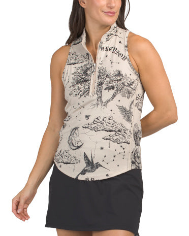 Moon Diamond Kolsuz Mock Neck Üst