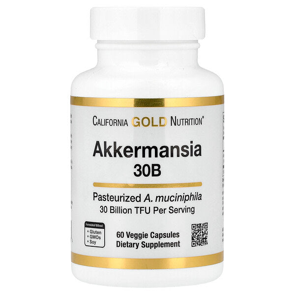 California Gold Nutrition Akkermansia 30 Milyard 60 Bitki Kapsulu