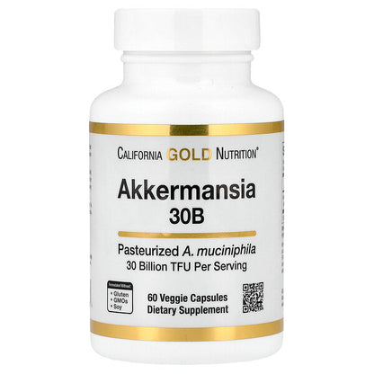 California Gold Nutrition Akkermansia 30 Milyard 60 Bitki Kapsulu