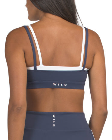 WILO Qoşa Təbəqəli Bra Top
