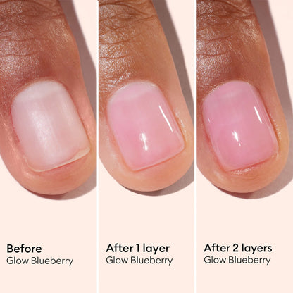 Manucurist Active Glow™ Çiyələk Qida Verən Müalicə Dırnaq Lağı