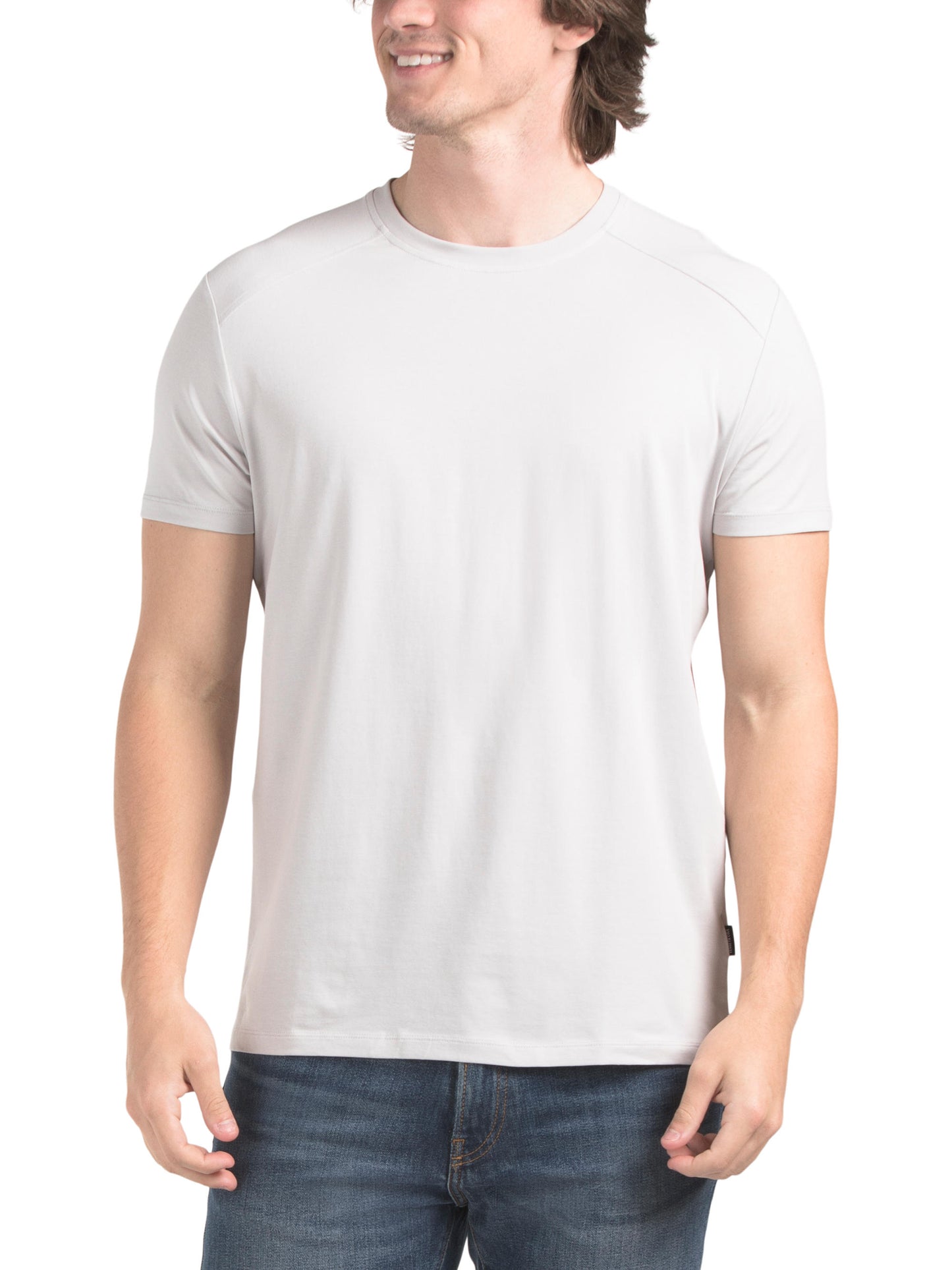 KENNETH COLE Crew Neck Core Tee Erkək Əsas Köynəyi