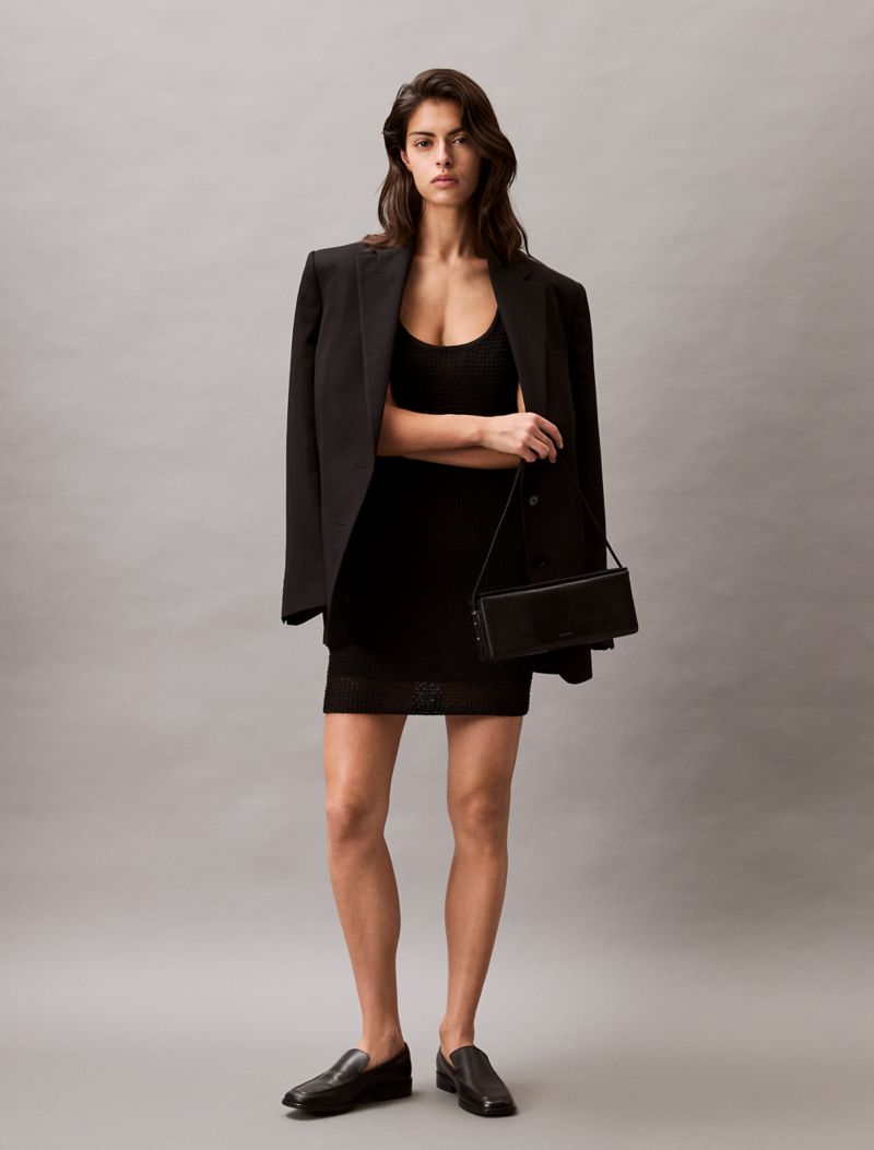 Calvin Klein Sweater Stitch Mini Geyim