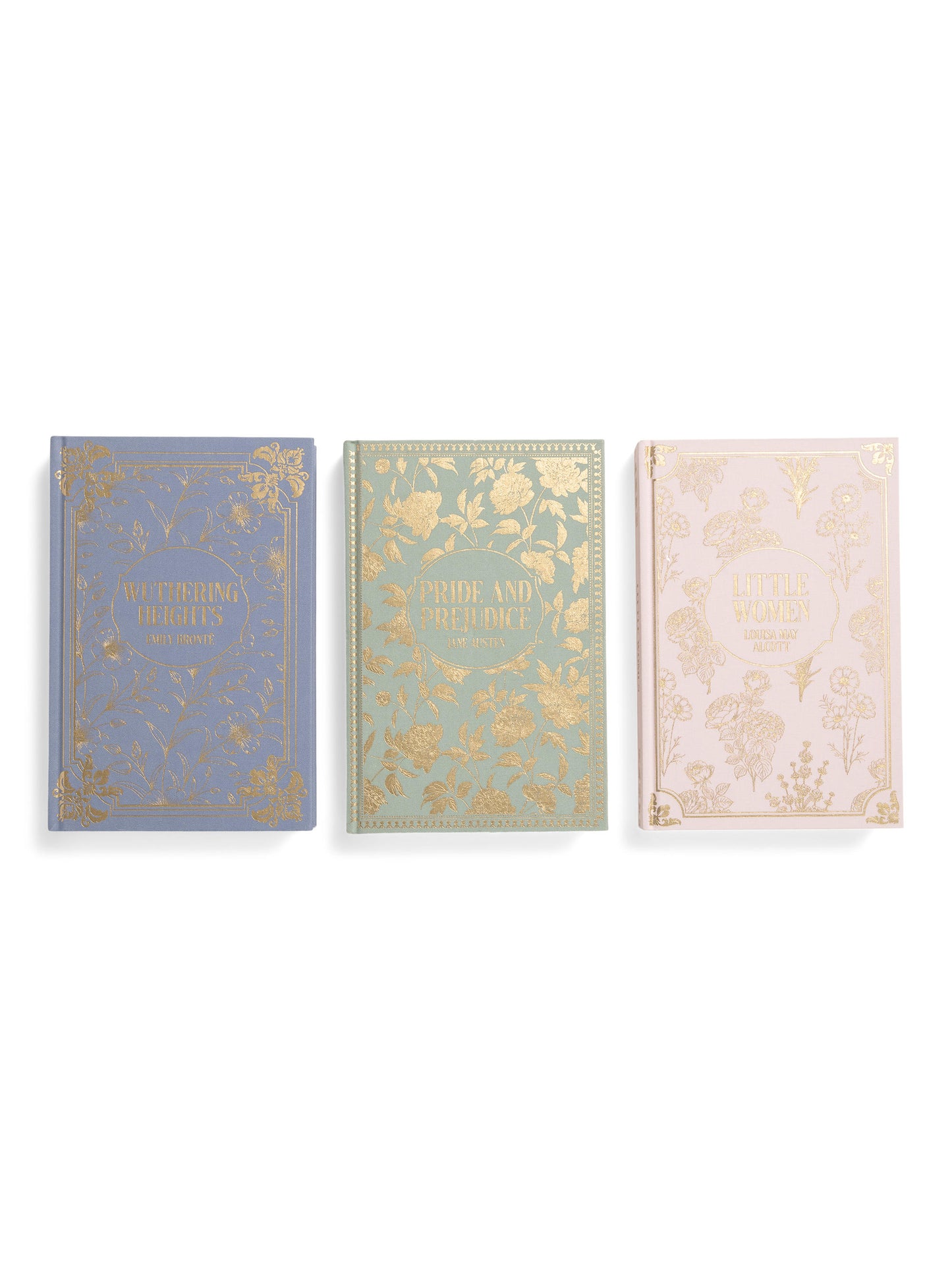 ECCOLO 3pk 6x9 Kətan Dekorativ Dəftərləri Kitab Rəfində Dekor