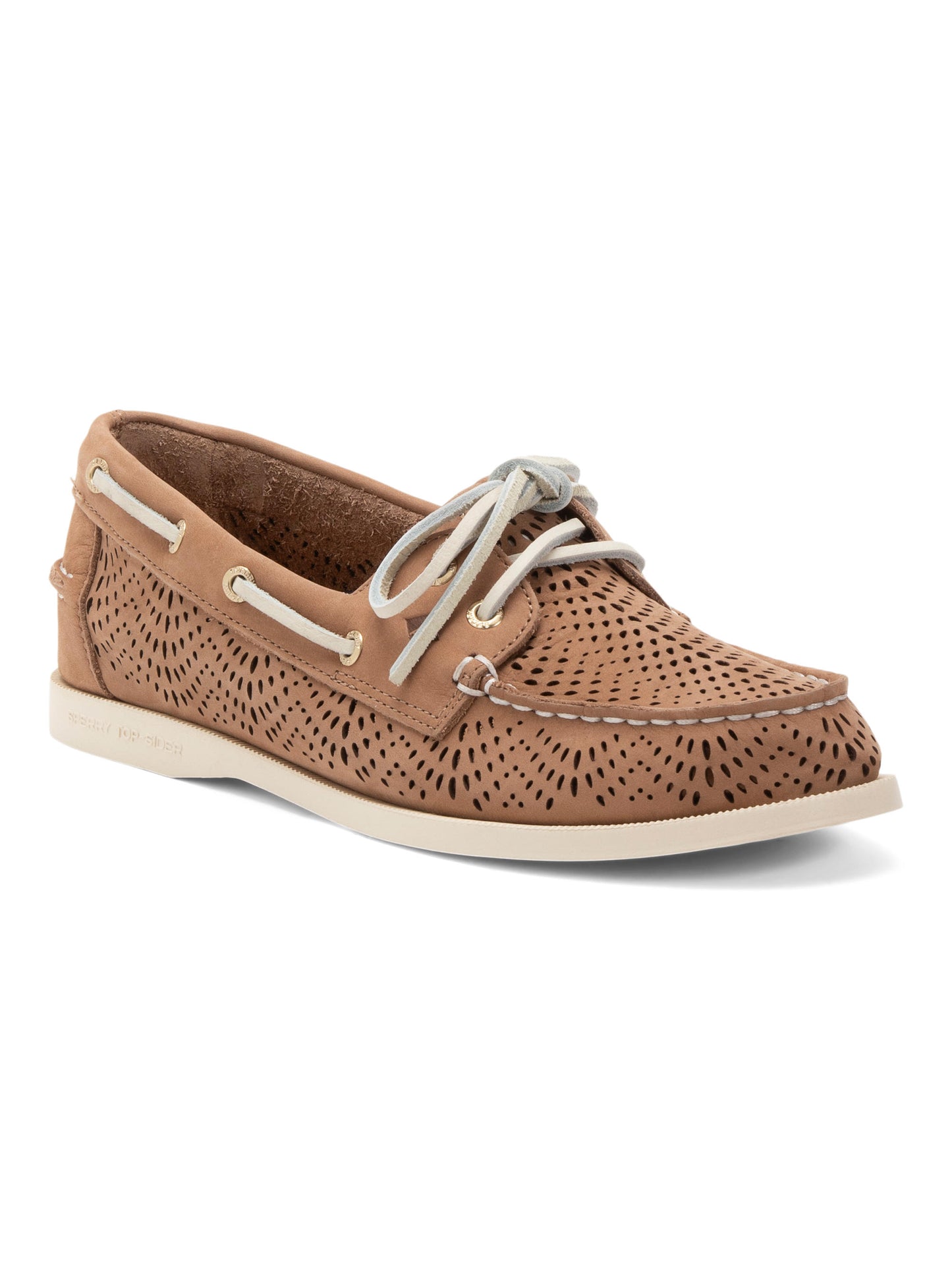 SPERRY Nubuck Dəri Orijinal 2 Gözlü Delikli Qayıq Ayaqqabısı