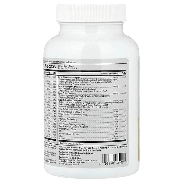 California Gold Nutrition Simplyone 50 Qadın Multivitamini Kompleks