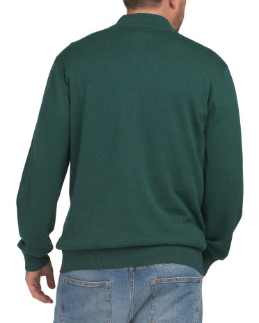 SOUTHERN TIDE Quarter Zip Sweater