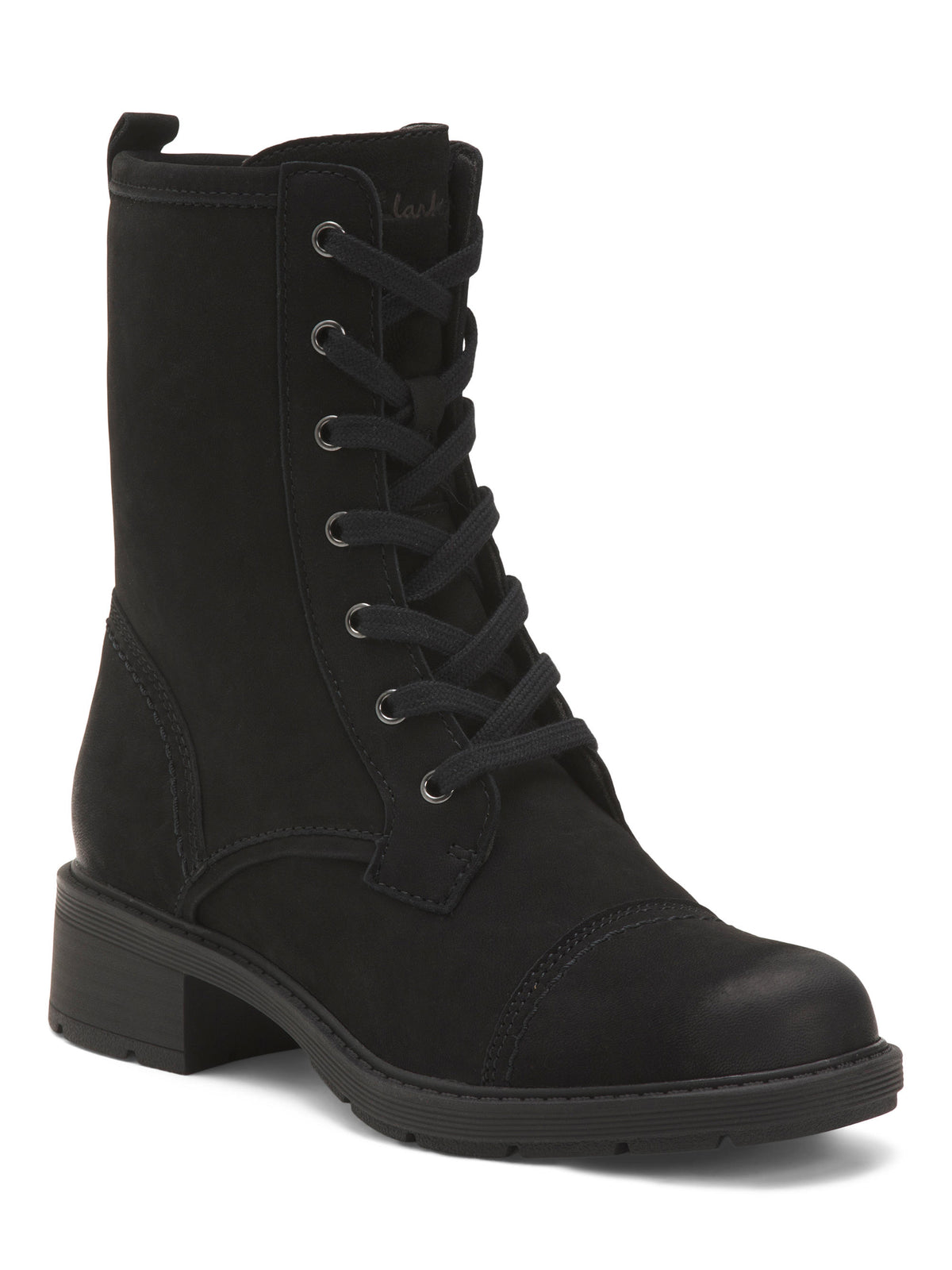 CLARKS COLLECTION Nubuck Dəri Hearth Maye Rahat Çəkmə