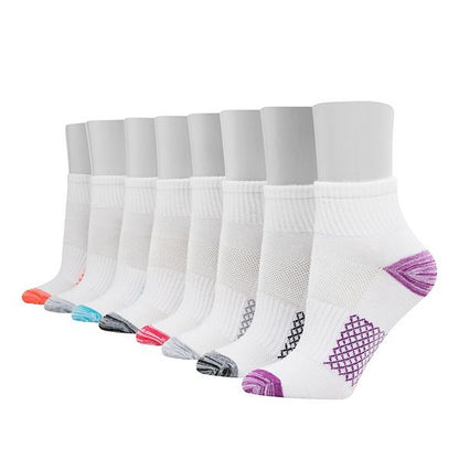Hanes Ultimate Cool Comfort Qadın Nəfəs Alan Ayaq Bilək Corab 8-Paket