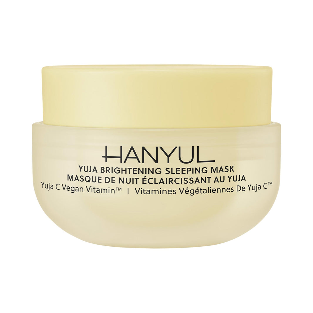 Hanyul Koreya Mini Yuja Parlaqlığı Artıran Gecə Maskı və Nəmləndirici Vitamin C və Niacinamidlə