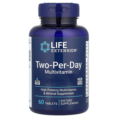 Life Extension Günde İki Dəfə Multivitamin 60 Tablet