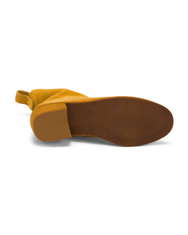 ANTELOPE Suede Comfort Topuqlu Çəkmə