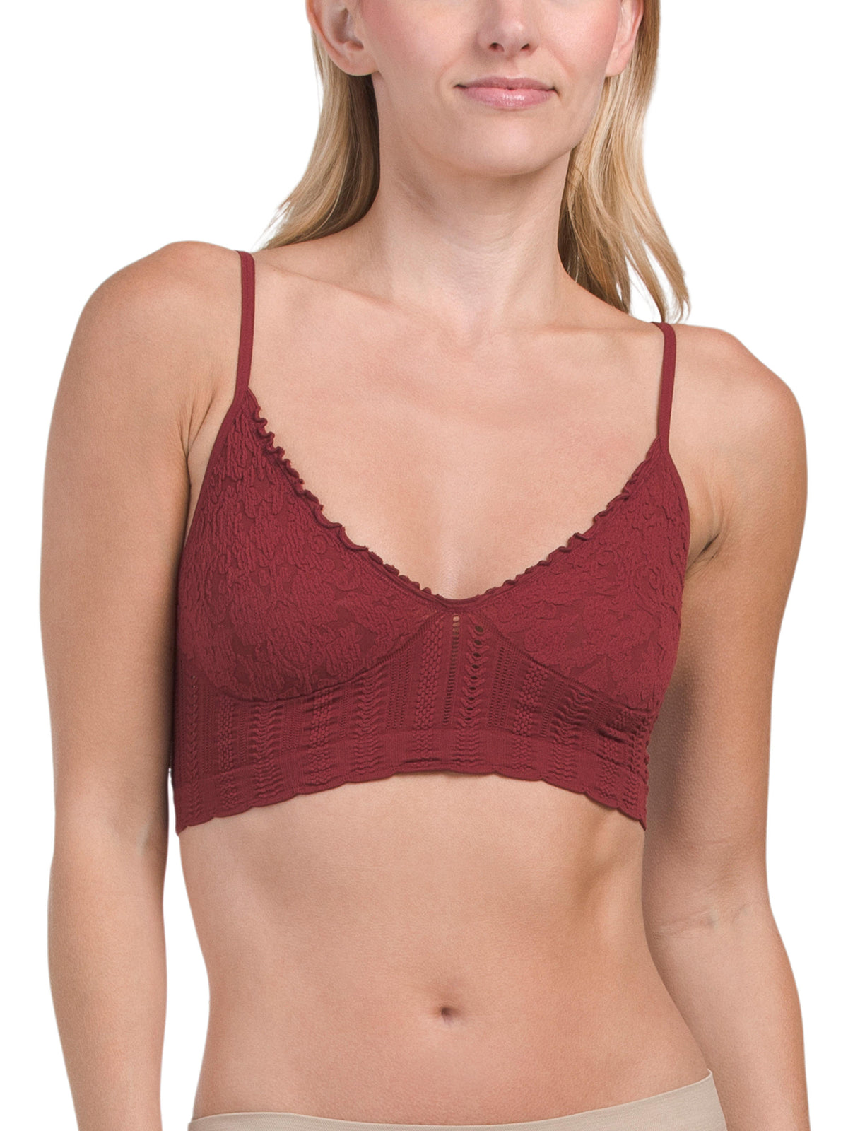 FREE PEOPLE Made In Usa Heirloom Seamless Bralette