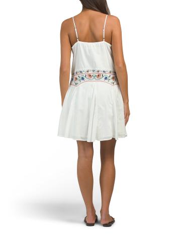 reveal designerLUCKY BRAND İşlemeli Askılı Mini Dress YoxYox