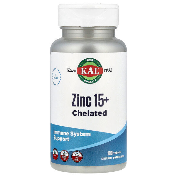Kal Zinc 15 Chelated 100 Tablet