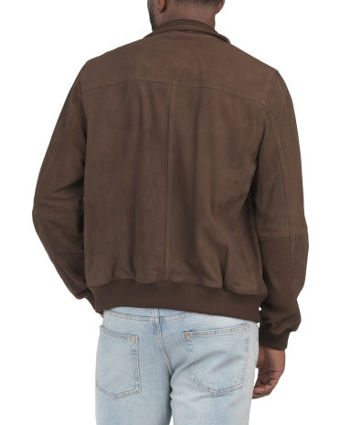 Suede Classic Bomber Gödəkçəsi