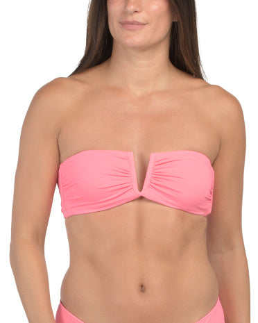 BECCA Color Code Bandeau Bikini Üst Hissəsi
