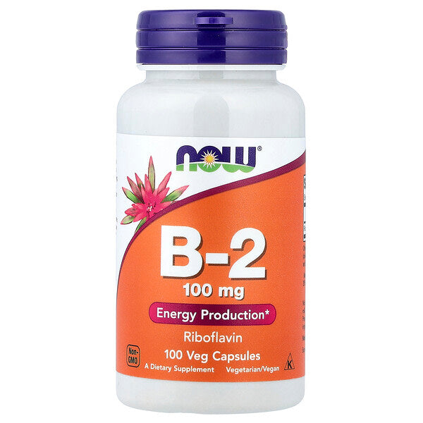 Now Foods B 2 100 Mg 100 Bitki Kapsulu