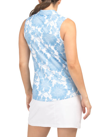 PUMA GOLF Cloudspun Botanical Kolsuz Polo