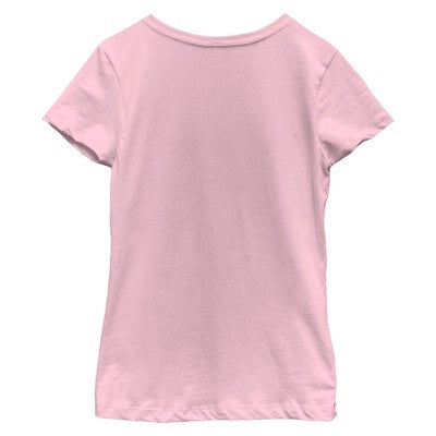 Qız Disney Princess at Heart T-Shirt - Açıq Çəhrayı - Orta