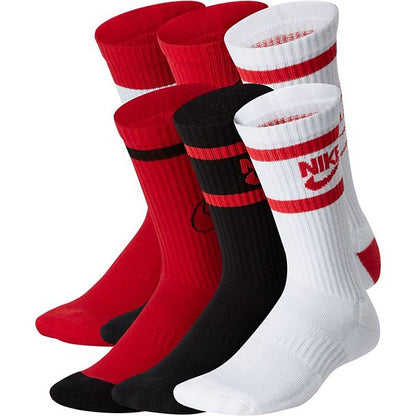 Uşaq Nike 6-Pack Gündəlik Yastıqlı Dri-FIT Çorap