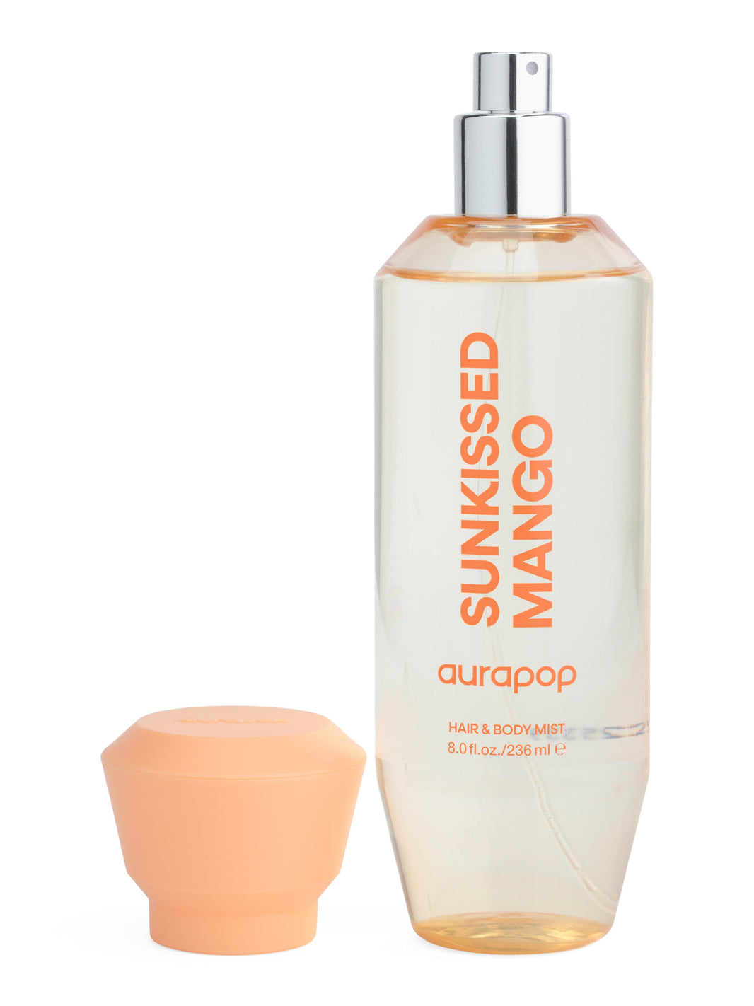 AURAPOP 8oz Günəş Toxunuşu Mango Saç və Bədən Spreyi