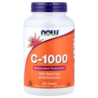 Now Foods C 1000 Vitamin 250 Tablet