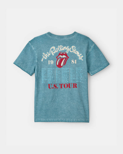 OshKosh B'gosh Oğlan Rolling Stones Qrafik Köynəyi - Firuzəyi