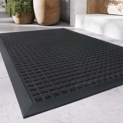 SIXHOME Kəpənək Naxışlı Sürüşməyən Qapı Коврик 17"x30" Giriş Döşəməsi YoxYox
