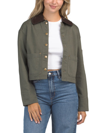 BAGATELLE COLLECTION Qısa Trucker Gödəkçə Kombinə Yakalı