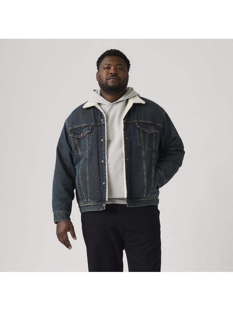 Levi's Sherpa Trucker Gödəkçəsi (Böyük Ölçü)