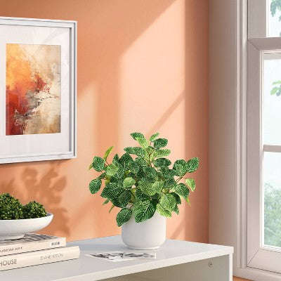 Mozaika Süni Yarpaq Ağ Qabda - Room Essentials™ YoxYox
