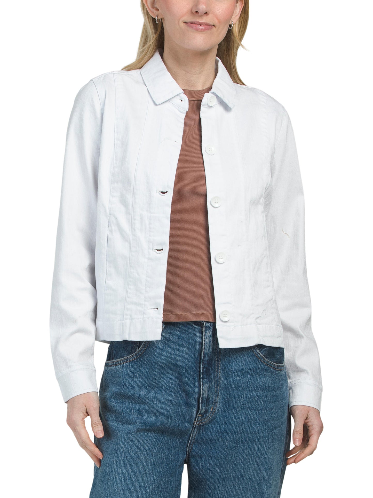 ECRU Qısaldılmış Denim Gödəkçəsi