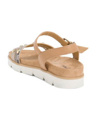IMAC İtalyada Hazırlanmış Dəri Sandal