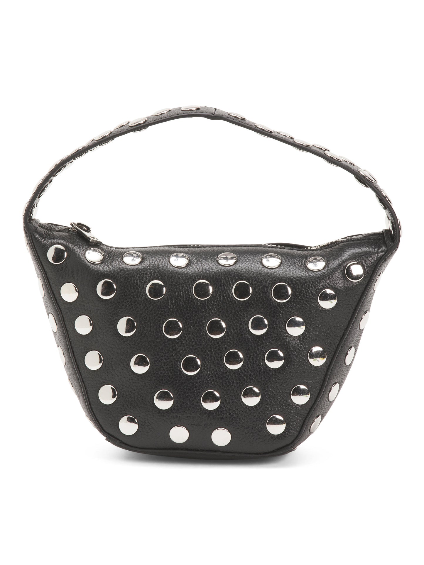 WALTER BAKER Leather Hendrix Mini Hobo Çanta Çivili Detallı