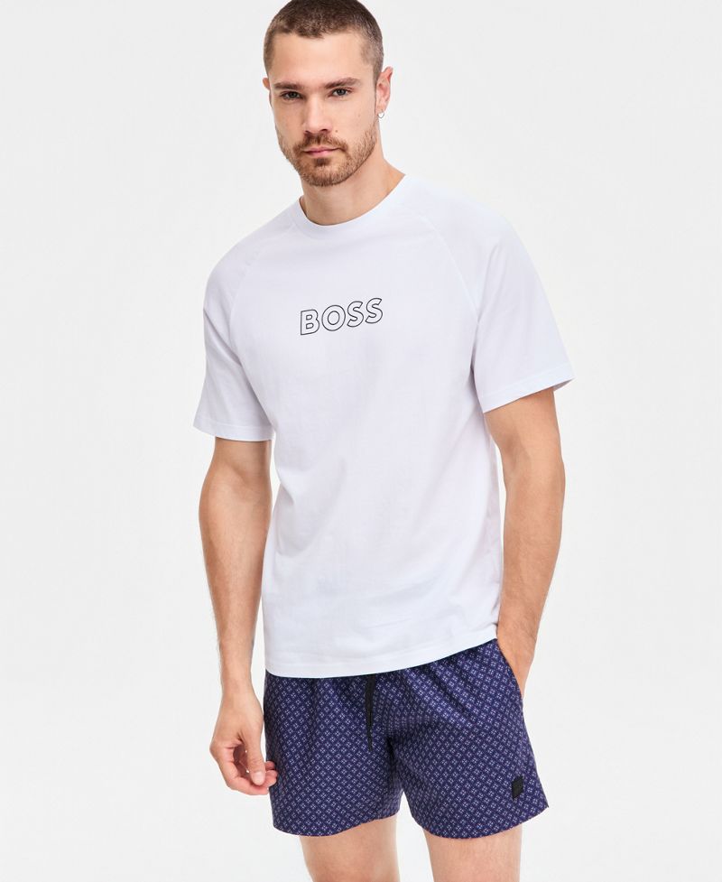 BOSS by Hugo Boss BOSS Günəş Koruma Logolu Köynək
