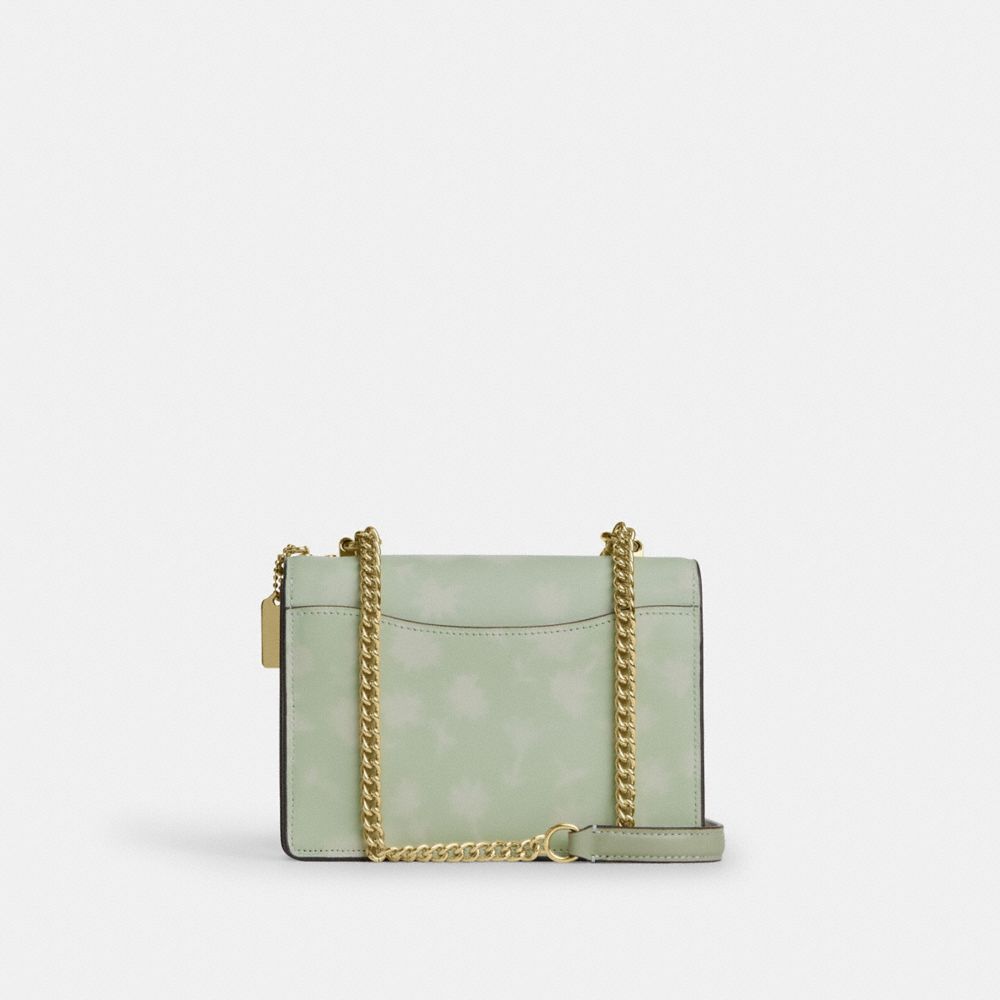 Coach Mini Klare Çapraz Çanta Çiçəkli Nümunə ilə