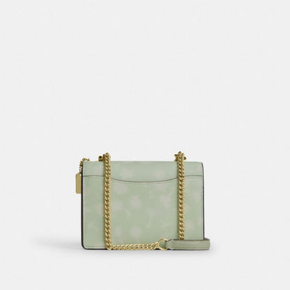 Coach Mini Klare Çapraz Çanta Çiçəkli Nümunə ilə