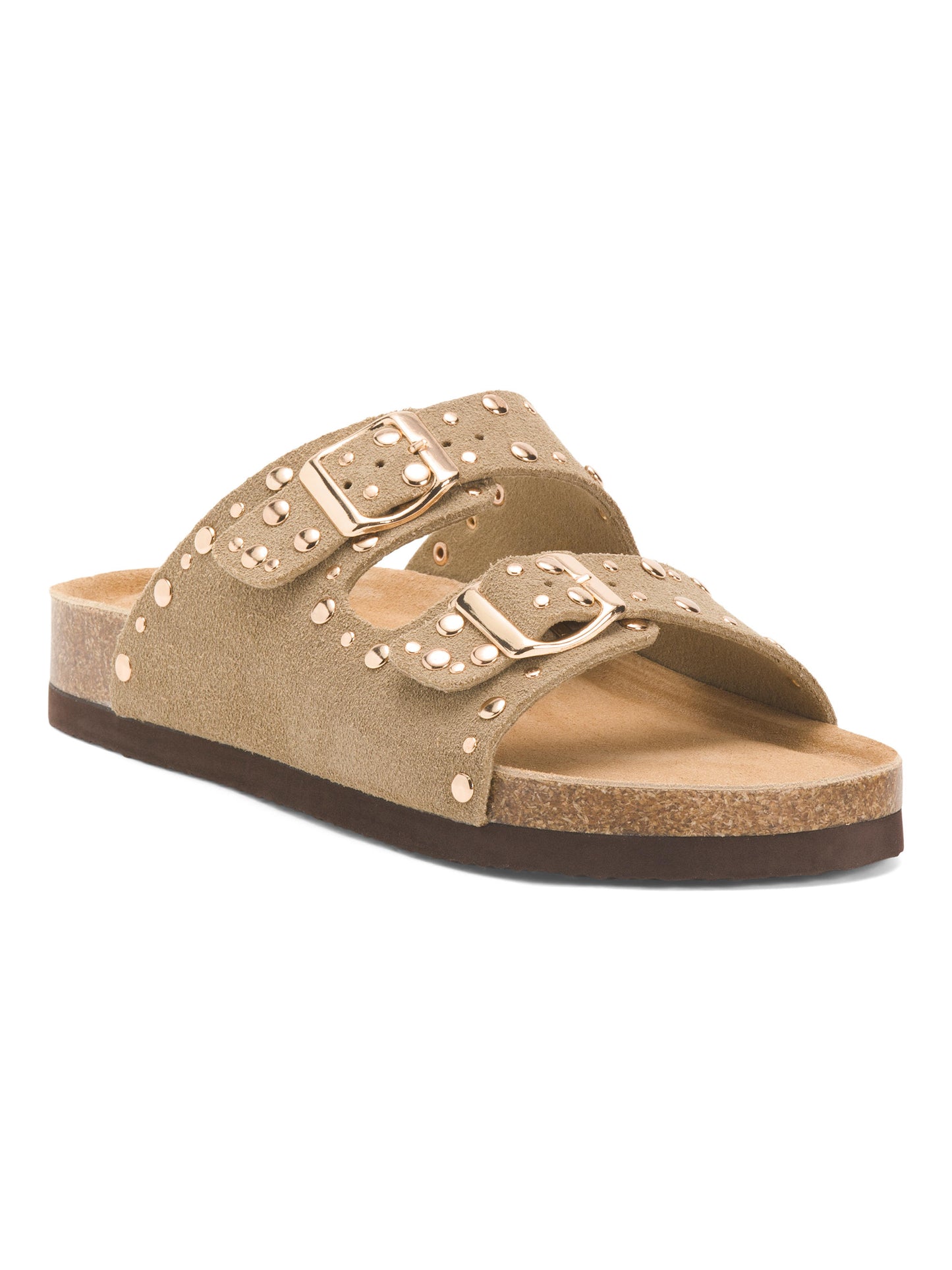 GREYSTONE Suede Fanna Sandal