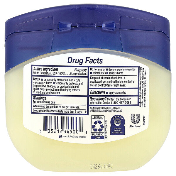 Vaseline Healing Jelly Original 13 Oz 368 G