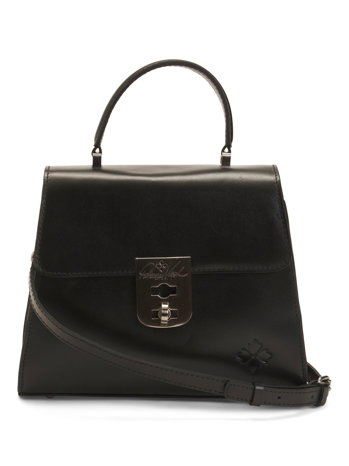 Leather Chauny Top Handle Satchel