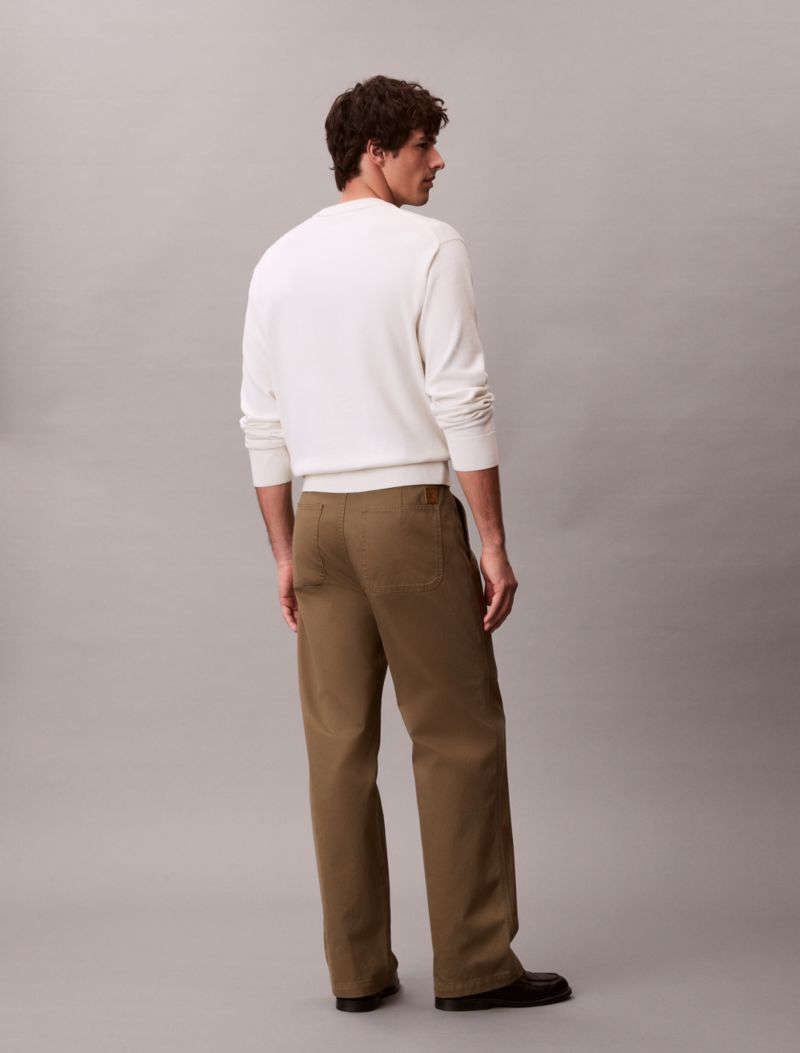 Calvin Klein 90s Geniş Chino Şalvar YoxYox