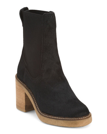 CLARKS Made In Portugal Saç Dərisindən Cassiano Top Çəkmələri