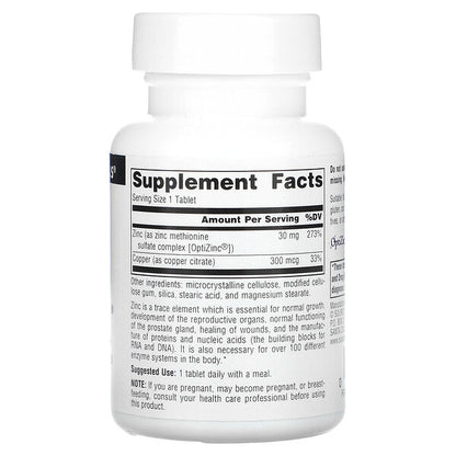 Source Naturals Optizinc 120 Tablet