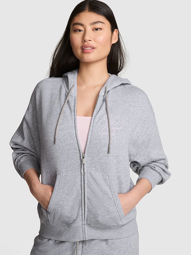 PINK Campus Fleece™ Full-Zip Huddi