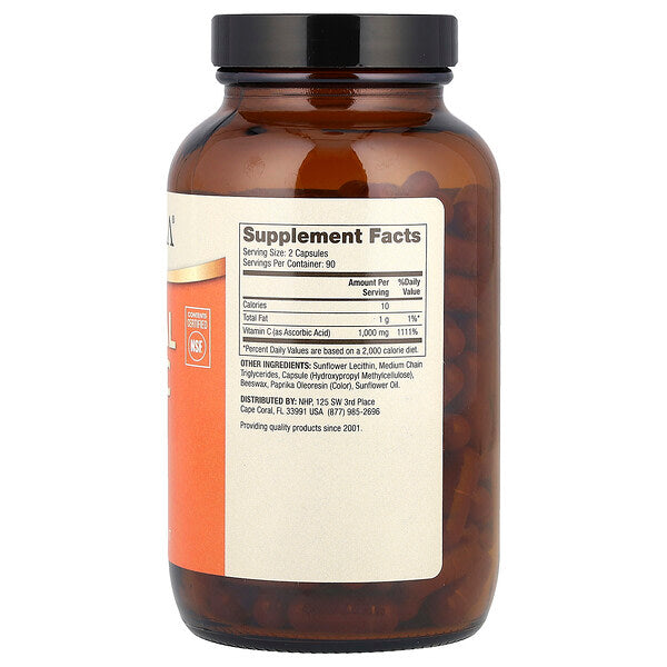 Dr Mercola Liposomal Vitamin C 500mg 180 Kapsul