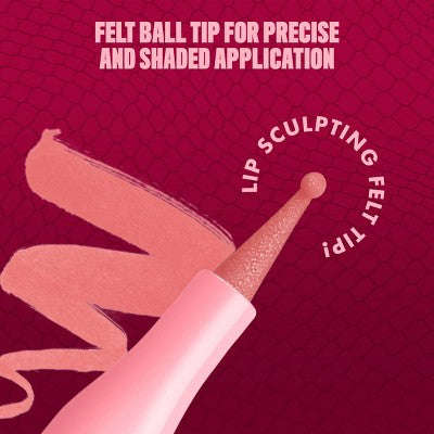 NYX Professional Makeup Lip Lingerie Lip Liner Stain - 07 Cuff Me - 0.03 fl oz: Vegan, Lip Makeup, Single Container YoxYox