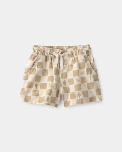 OshKosh B'gosh Uşaq Oğlan Kaktus Qaro Bağcıqlı Şalvar - Bej