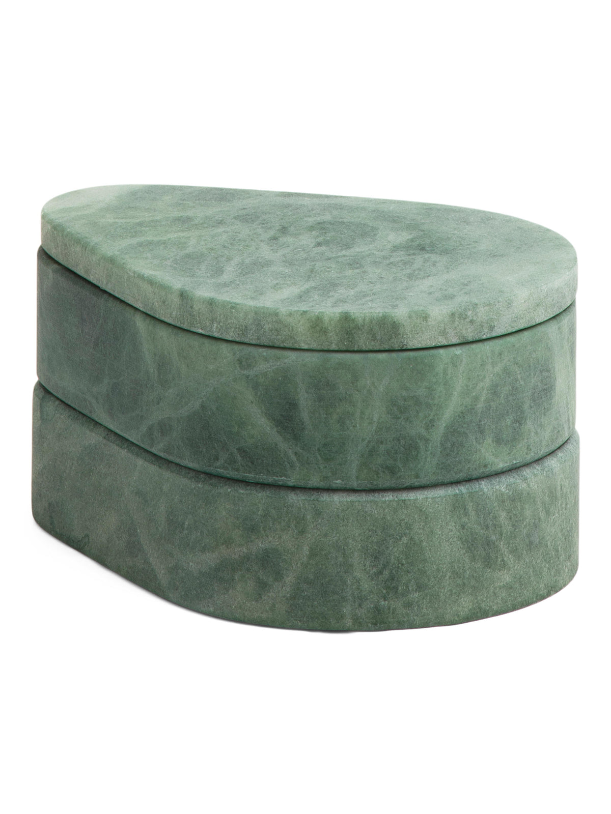 Made In Italy 2.5x3.5x5 Bərk Alabaster Fırlanan Kapaq Damla Cüt Qutu