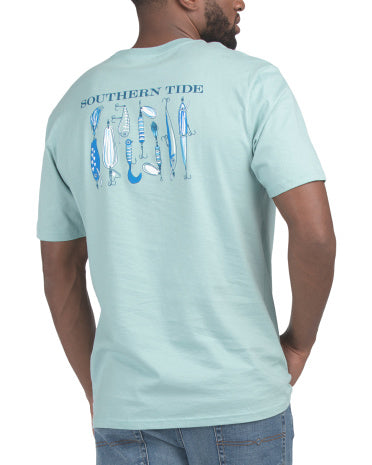 SOUTHERN TIDE Qısa Kollu Lures T-Shirt